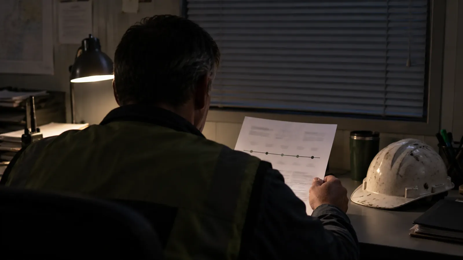 Owner reviewing a patrol report